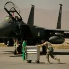 Αμερικανικό αεροσκάφος F-15E (φωτογραφία αρχείου)