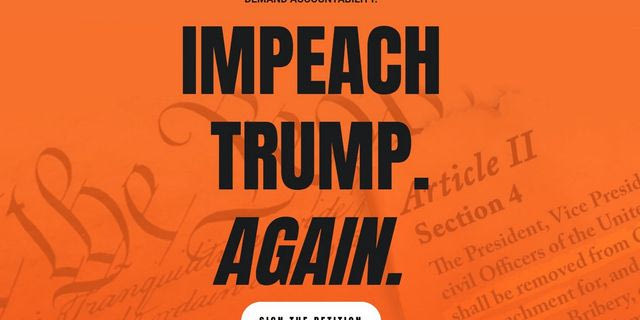 Υπό πολιορκία ο Τραμπ: Το Ιράν, ο Όρμπαν και το petition για καθαίρεση