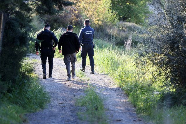 Φωτογραφία από τις έρευνες της ΕΛ.ΑΣ