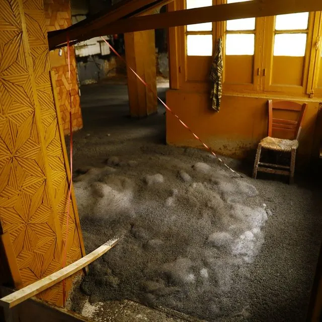 Διαρροή υγρού τσιμέντου στην Κυψέλη