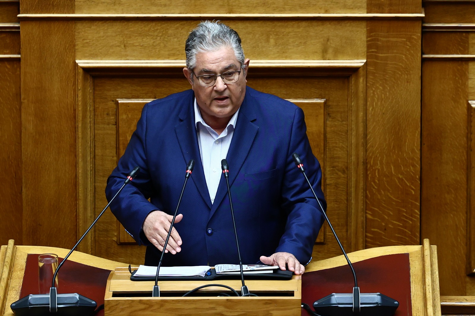 Κουτσούμπας από την Φθιώτιδα: Να καταγραφούν αμέσως οι ζημιές των πληγέντων αγροτών
