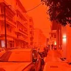 “Πνίγηκε” στην αφρικανική σκόνη η Κρήτη – Απόκοσμες εικόνες