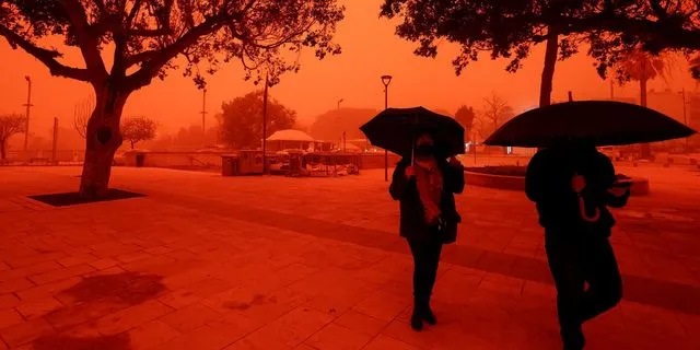 Κρήτη: Ιστορικό ρεκόρ αφρικανικής σκόνης – 75 φορές πάνω από το όριο για την ανθρώπινη υγεία