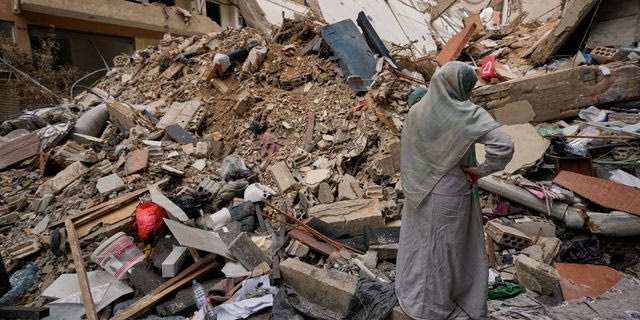 Η καταστροφή που αφήνουν πίσω τους οι ισραηλινοί βομβαρδισμοί