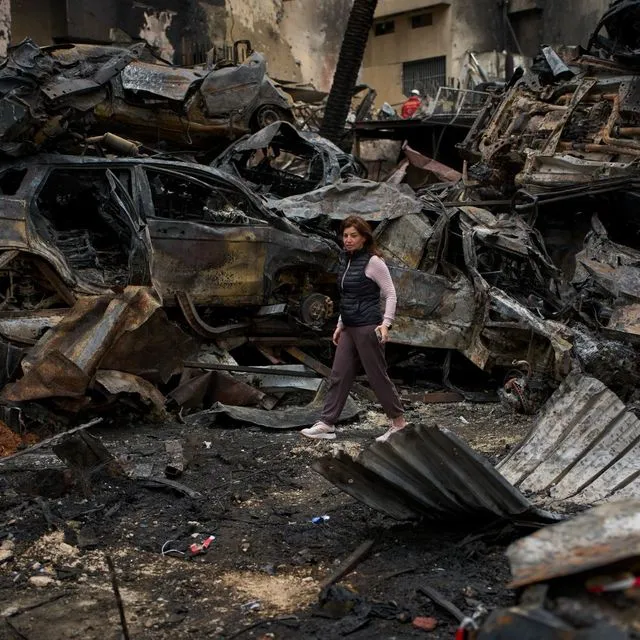 Συντρίμμια στον Λίβανο