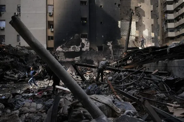 Συντρίμμια στον Λίβανο