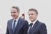 Κυριάκος Μητσοτάκης - Εμανουέλ Μακρόν (φωτογραφία αρχείου)