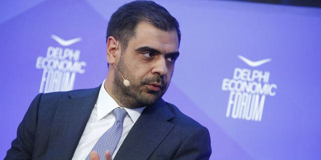 Ο Παύλος Μαρινάκης στο Οικονομικό Φόρουμ των Δελφών