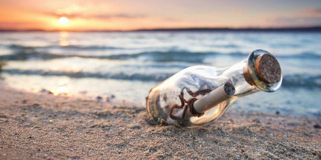 Ποια είναι η πιθανότητα να βρεθεί όντως ένα μήνυμα σε μπουκάλι που πετάχτηκε στη θάλασσα;