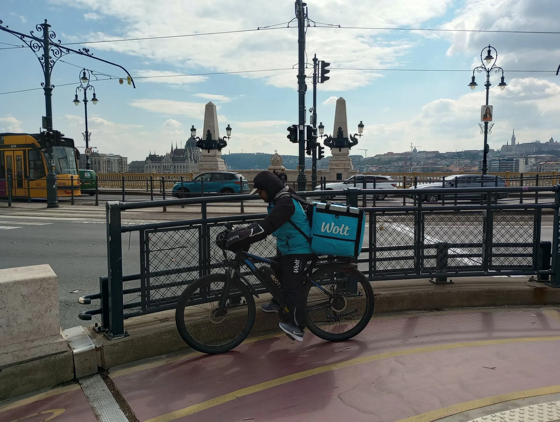 Εργαζόμενος μετανάστης στη Βουδαπέστη