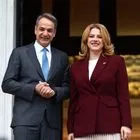 Μητσοτάκης σε Λετονή πρωθυπουργό: Ανησυχούμε για τις γεωπολιτικές εξελίξεις συνολικά