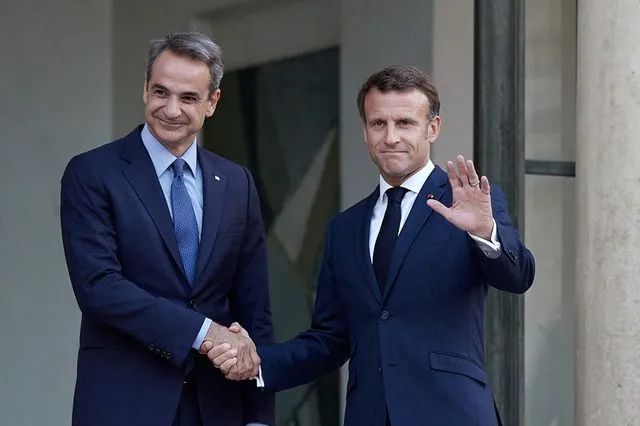 Κυριάκος Μητσοτάκης, Εμανουέλ Μακρόν