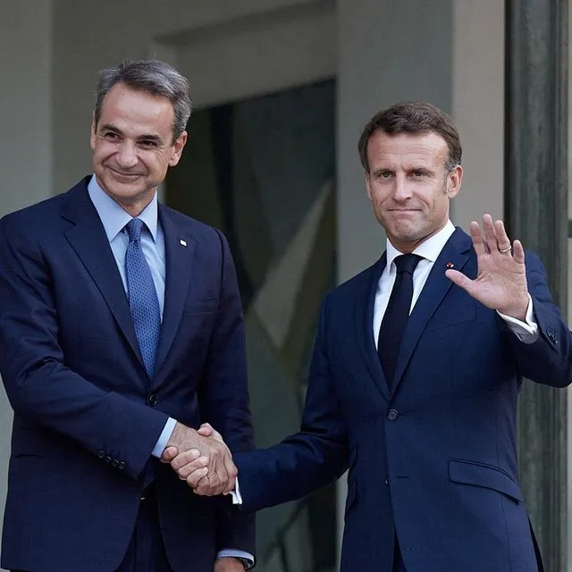 Κυριάκος Μητσοτάκης, Εμανουέλ Μακρόν