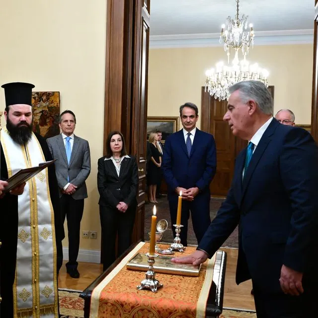 Ορκίστηκε ο νέος υφυπουργός Αγροτικής Ανάπτυξης, Αθανάσιος Καββαδάς