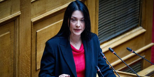 Η βουλευτής του ΠΑΣΟΚ, Νάντια Γιαννακοπούλου