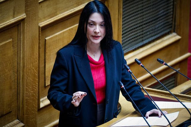 Η βουλευτής του ΠΑΣΟΚ, Νάντια Γιαννακοπούλου