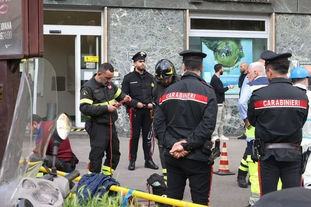 Ληστεία σε τράπεζα στη Νάπολη