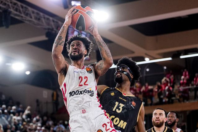 Ολυμπιακός – Μονακό: Οι ημέρες και οι ώρες των αγώνων της σειράς για τα playoffs της EuroLeague