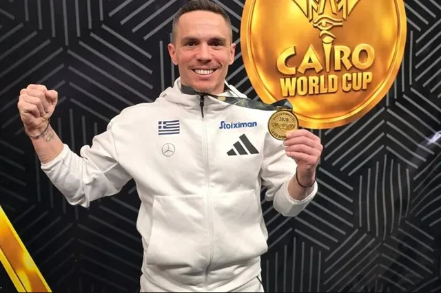 Η πρώτη αντίδραση Πετρούνια μετά το χρυσό στο Κάιρο – “Τα καταφέραμε χωρίς μέση”