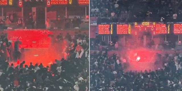 Άγρια επεισόδια στη Μπεογκράτσκα Αρένα, πριν το Ερυθρός Αστέρας – Παρτίζαν