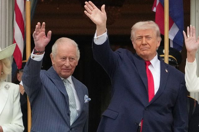 ΗΠΑ: Ενώπιον του βασιλιά Καρόλου ο Τραμπ εξήρε τη ”στενή” φιλία με το Ηνωμένο Βασίλειο