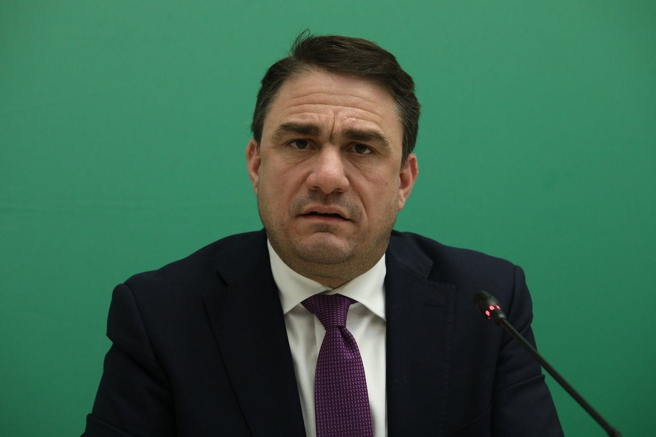 Ο εκπρόσωπος Τύπου του ΠΑΣΟΚ-Κινήματος Αλλαγής, Κώστας Τσουκαλάς