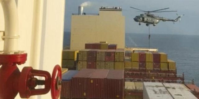 Επιχείρηση κατάληψης σε πλοίο, φωτογραφία αρχείου