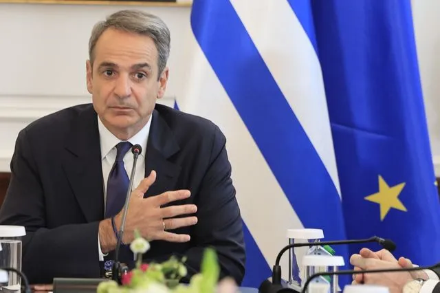 Ο Κυριάκος Μητσοτάκης στο Υπουργικό Συμβούλιο