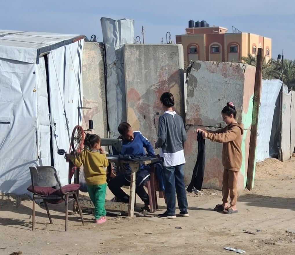 Η ζωή στους καταυλισμούς στην Khan Yunis.