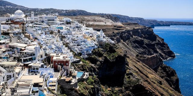 Στιγμιότυπο από την Σαντορίνη