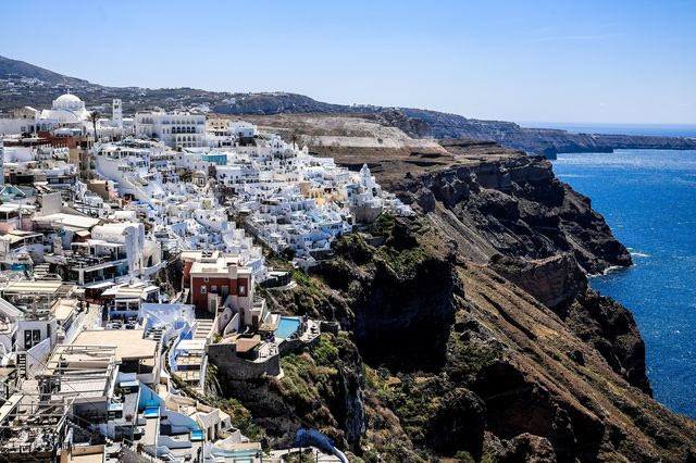 Στιγμιότυπο από την Σαντορίνη