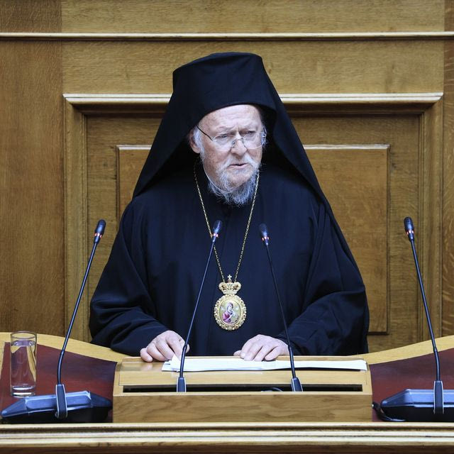 Ο Οικουμενικός Πατριάρχης Βαρθολομαίος στην Βουλή των Ελλήνων