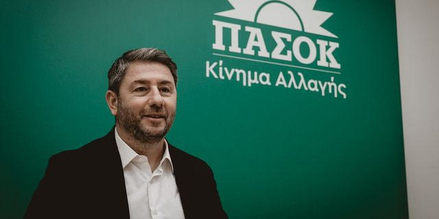 O αρχηγός του ΠΑΣΟΚ, Νίκος Ανδρουλάκης