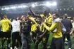 Οι πανηγυρισμοί των παικτών της ΑΕΚ για το πρωτάθλημα