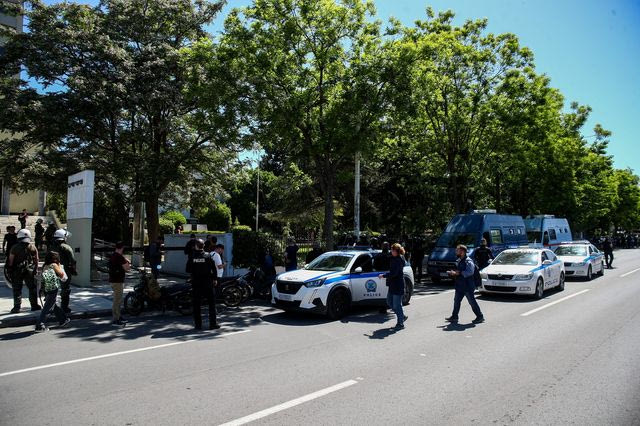 Αστυνομικές δυνάμεις σε επεισόδια (φωτογραφία αρχείου)