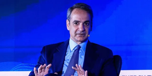 Ο Πρωθυπουργός Κυριάκος Μητσοτάκης συμμετέχει σε συζήτηση με τον Ben Hall, Europe Editor των Financial Times, στο πλαίσιο του συνεδρίου "Energy Transition Summit. East Med and Southeast Europe"
