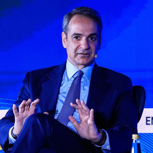 Ο Πρωθυπουργός Κυριάκος Μητσοτάκης συμμετέχει σε συζήτηση με τον Ben Hall, Europe Editor των Financial Times, στο πλαίσιο του συνεδρίου "Energy Transition Summit. East Med and Southeast Europe"