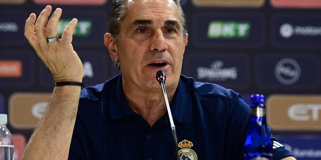 Ο προπονητής της Ρεάλ Μαδρίτης, Σέρτζιο Σκαριόλο