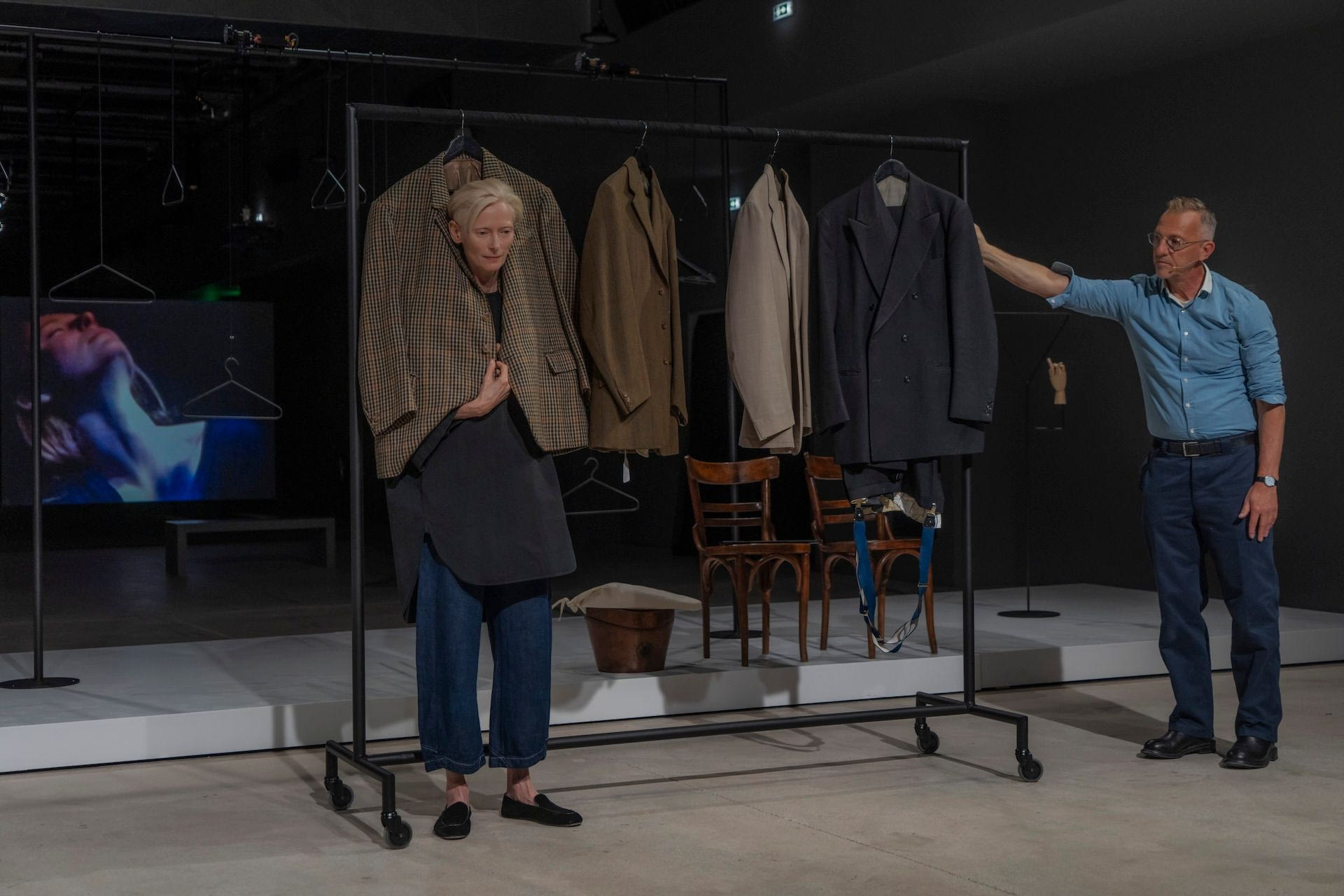 A Biographical Wardrobe - Tilda Swinton—Olivier Saillard©Andreas Simopoulos for Onassis StegiDSC03342