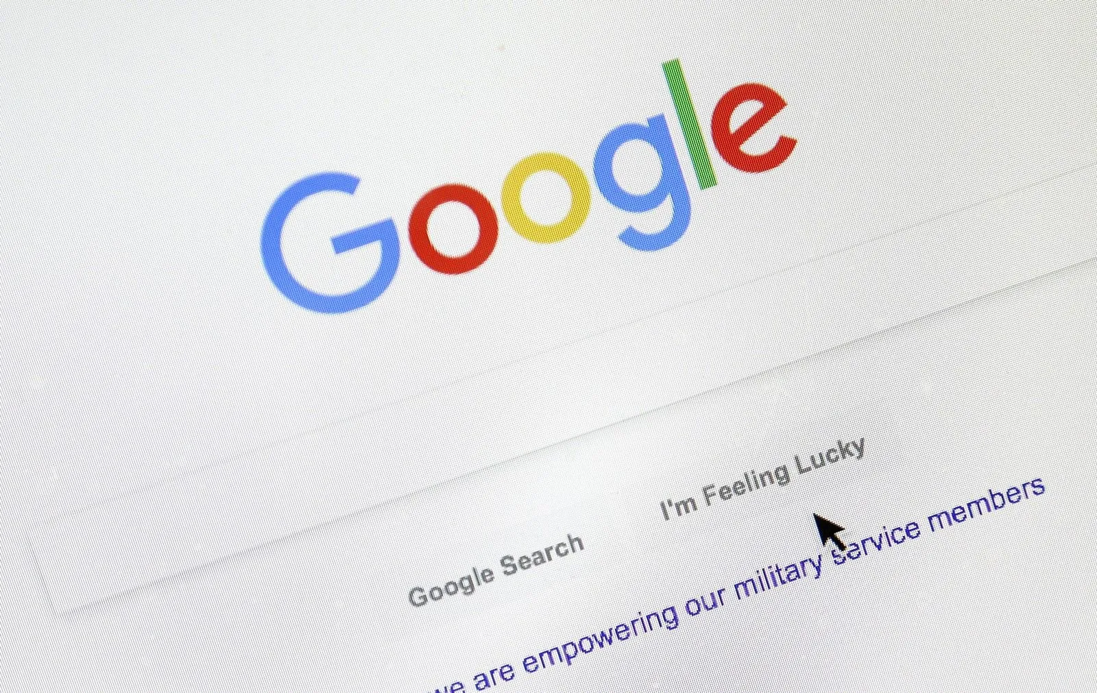 Η κλασική μπάρα αναζήτησης της Google