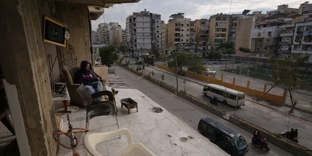 Βομβαρδισμένα κτίρια στην Βηρυτό