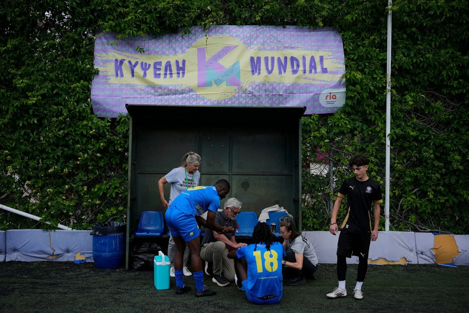 ''Μουντιάλ'' μεταναστών στην Κυψέλη