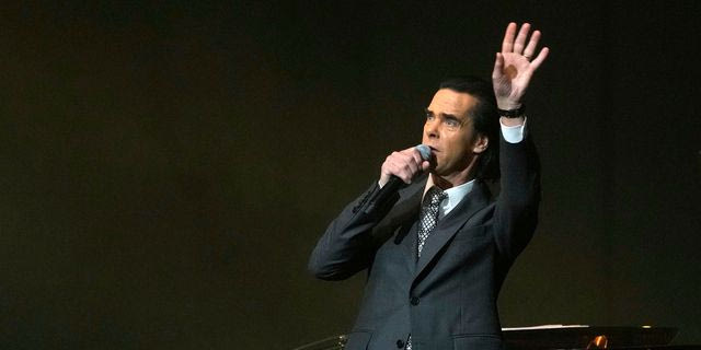 Ο Nick Cave στη σκηνή του Orpheum Theatre