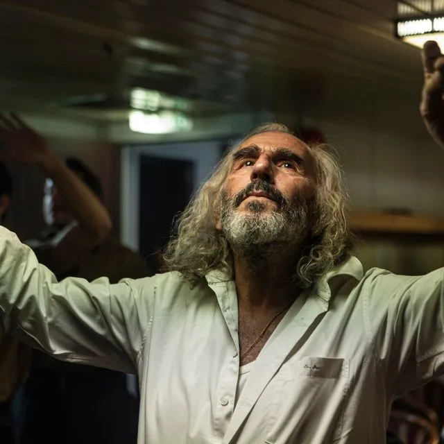 Με τον Βαγγέλη Μουρίκη, τη Μαρία Καβογιάννη και την Ιωάννα Καρυστιάνη στην Ελευσίνα για το “Σουέλ”