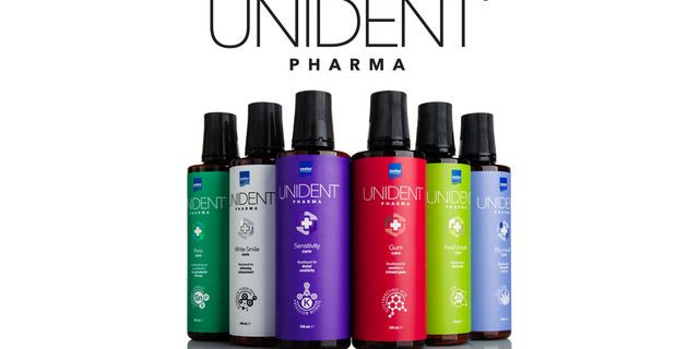 Νέα Σειρά UNIDENT PHARMA Care Mouthwashes από την InterMed