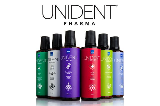 Νέα Σειρά UNIDENT PHARMA Care Mouthwashes από την InterMed
