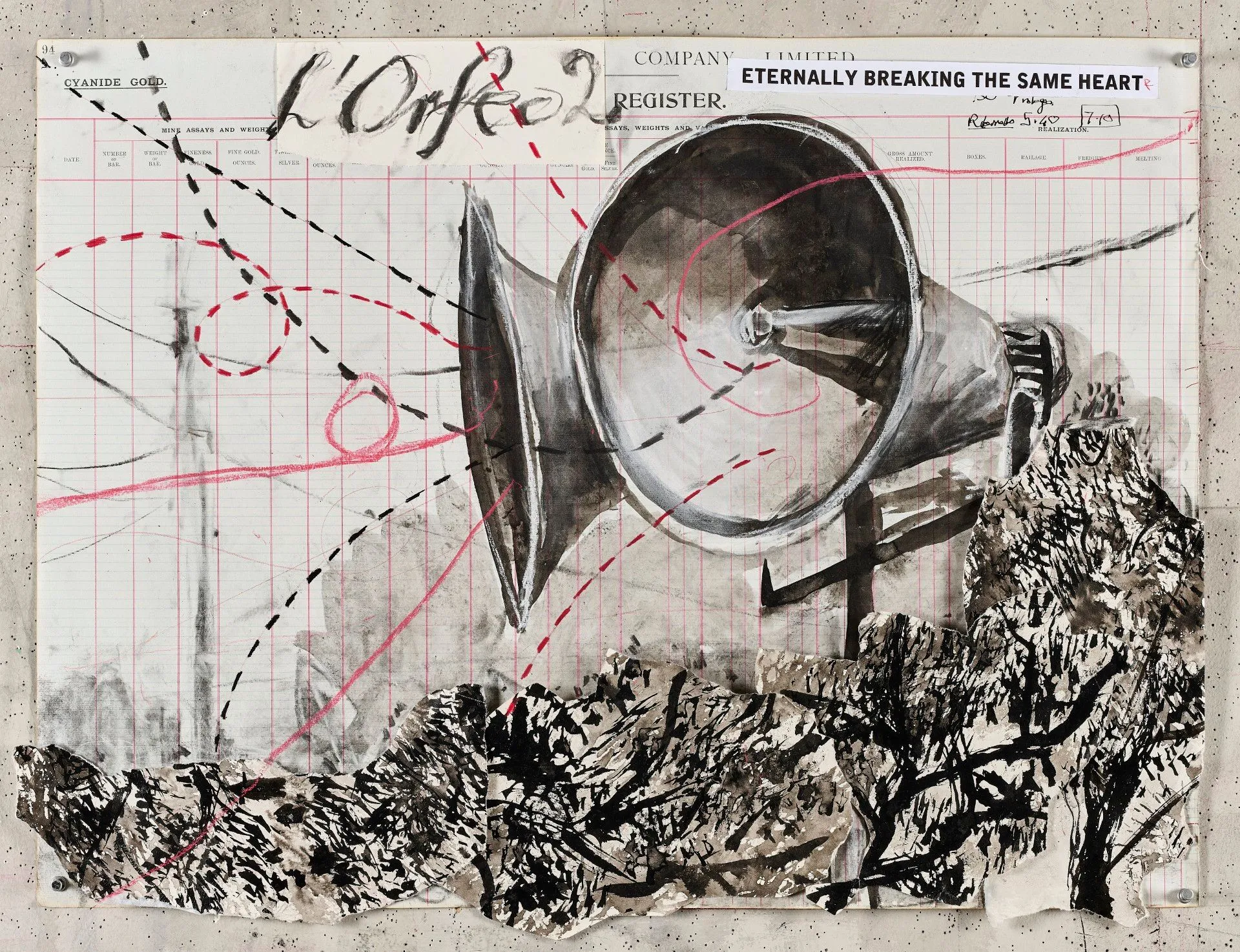 William Kentridge Drawing for L'Orfeo