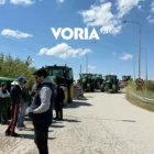 Θεσσαλονίκη: Διαμαρτυρία αγροτών με τρακτέρ στα Μάλγαρα