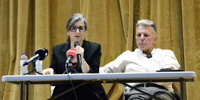Η Φραντσέσκα Αλμπανέζε και ο Δημήτρης Χριστόπουλος