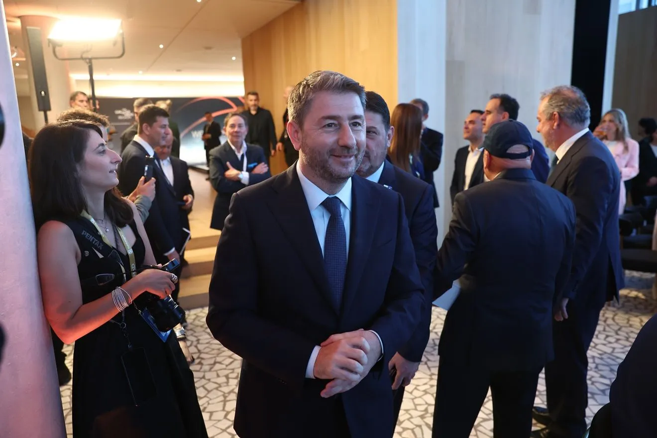 Ο Νίκος Ανδρουλάκης στο γκαλά της Euroleague